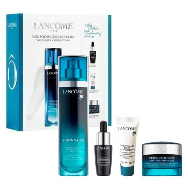 Kit cosmetici Lancôme per la cura della pelle.